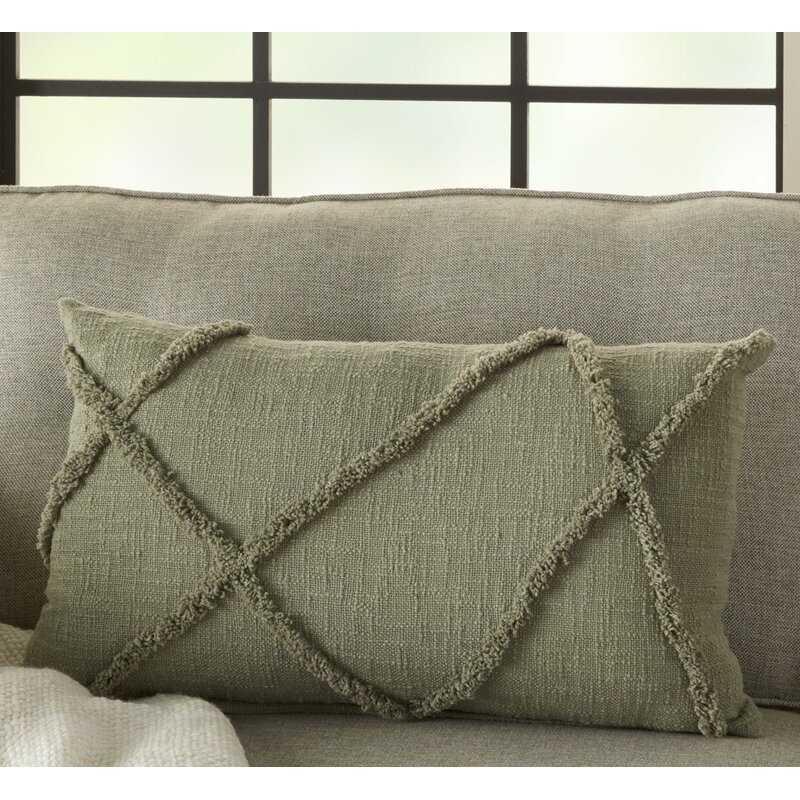 Arpana Cotton Abstract Lumbar Pillow - Image 2