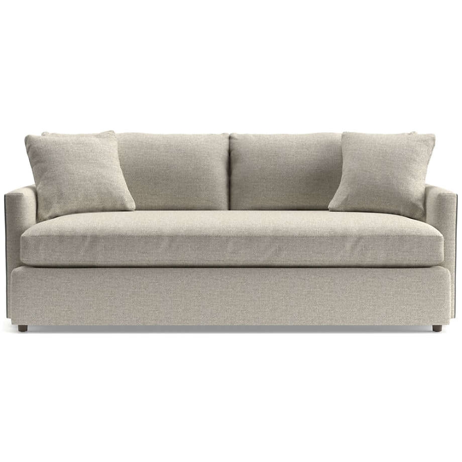 Lounge Petite 83" Bench Sofa - Taft, Cement - Image 0