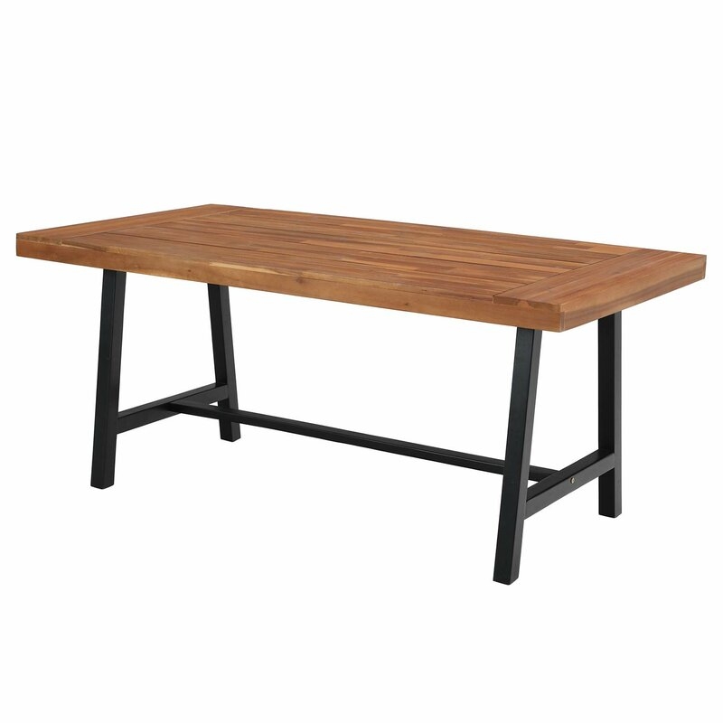 Aldford Wooden Dining Table - Image 0