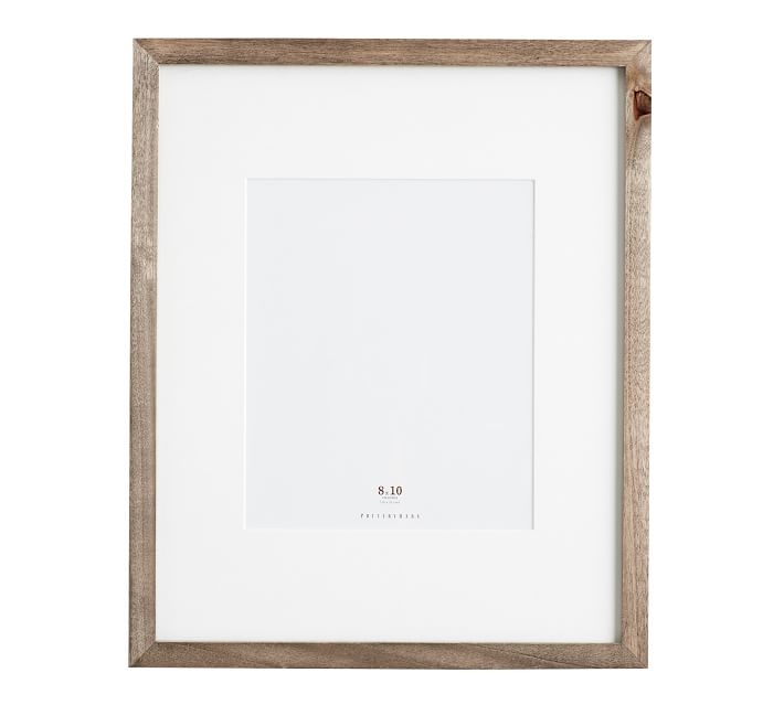 WOOD GALLERY SINGLE OPENING FRAME 8 x 10, gray - Image 0