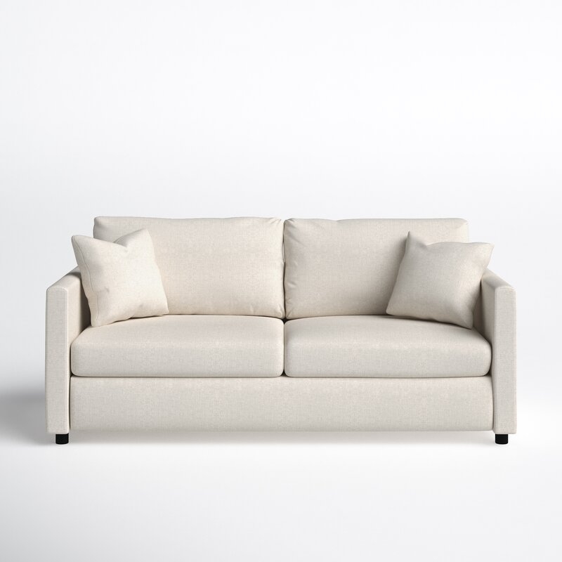 Godfrey 75'' Square Arm Sofa Bed - Image 1
