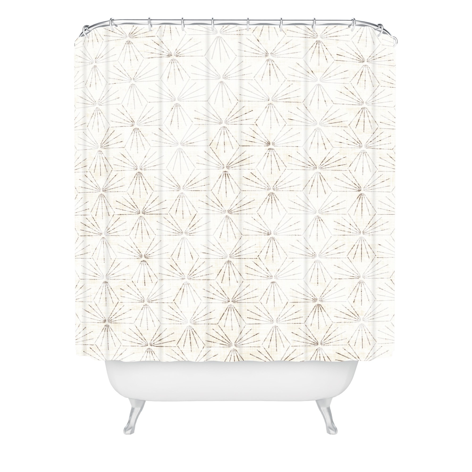 Sunburst Light by Holli Zollinger - Shower Curtain Standard 71" x 74" with Liner - Image 0