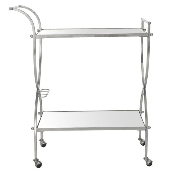 Branner Bar Cart- Silver - Image 2