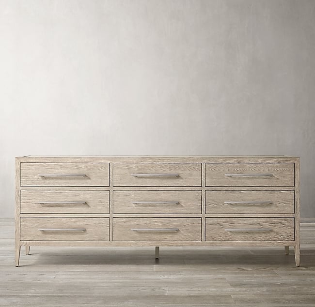 FRENCH CONTEMPORARY 9-DRAWER DRESSER - Image 0