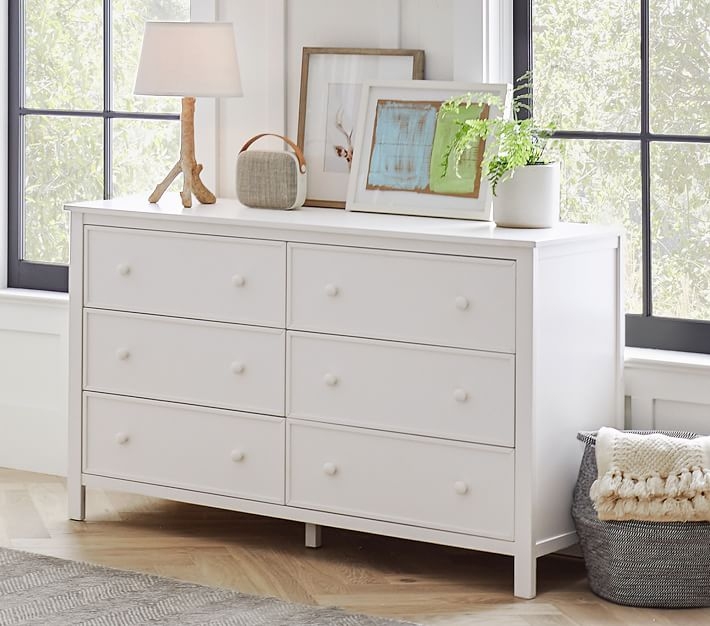 Austen Extra-Wide Dresser, Simply White, In-Home Delivery - Image 2