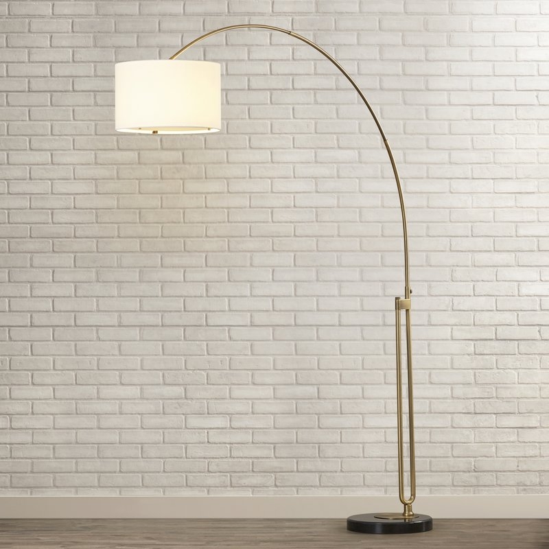 Phoebe 84" Arched Floor Lamp - Image 0