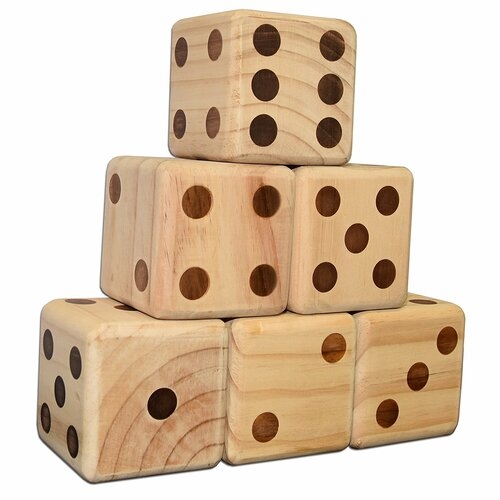 6 Piece Dice Giant Board Game Set - Image 0