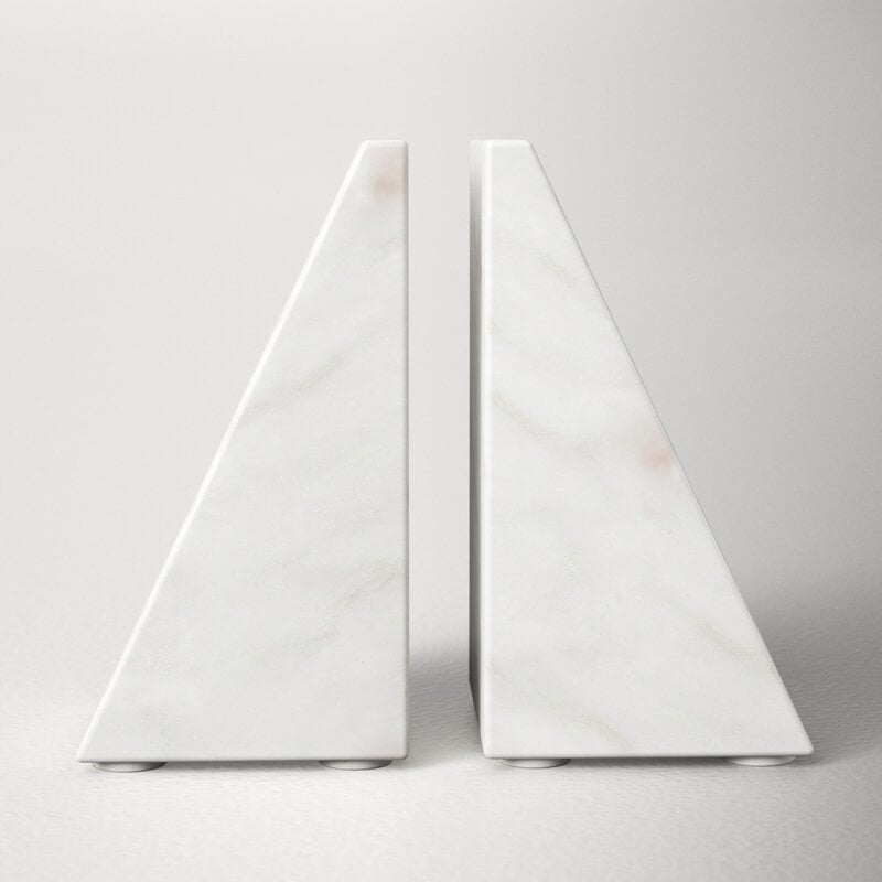 Marble Non-skid Bookends (Set of 2) - Image 0