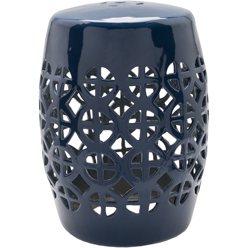 Becquere Ceramic/Porcelain Garden Stool - Image 0
