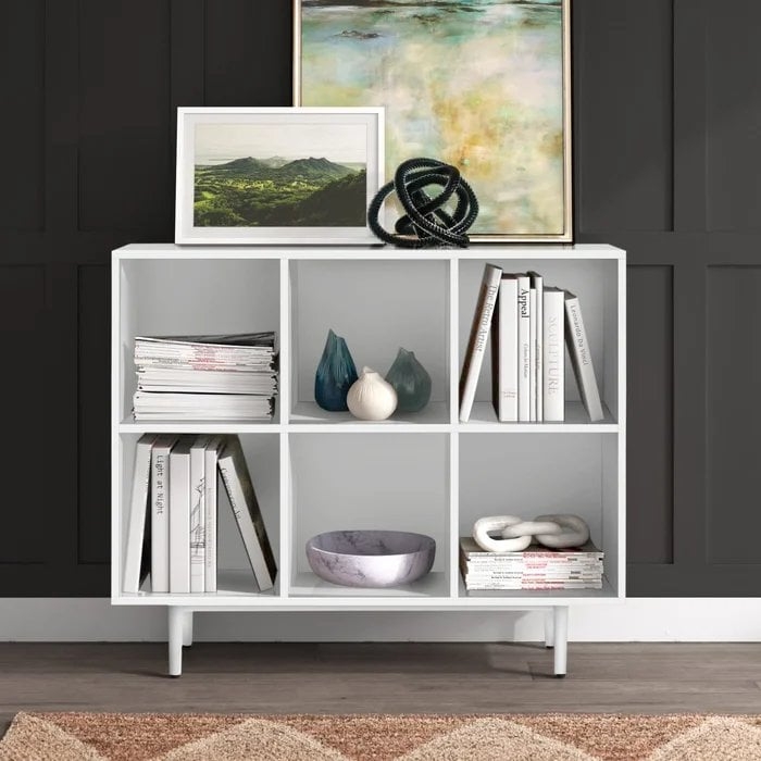 Gowdy 35.88'' H x 42.25'' W Cube Bookcase - Image 0
