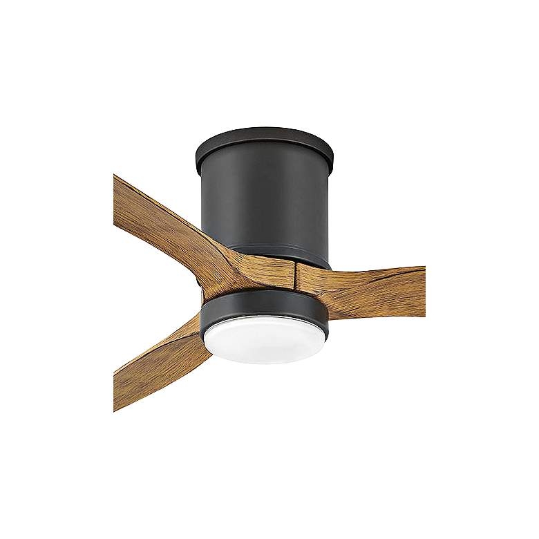 52" Hinkley Hover Matte Black LED Hugger Ceiling Fan - Style # 84J83 - Image 2