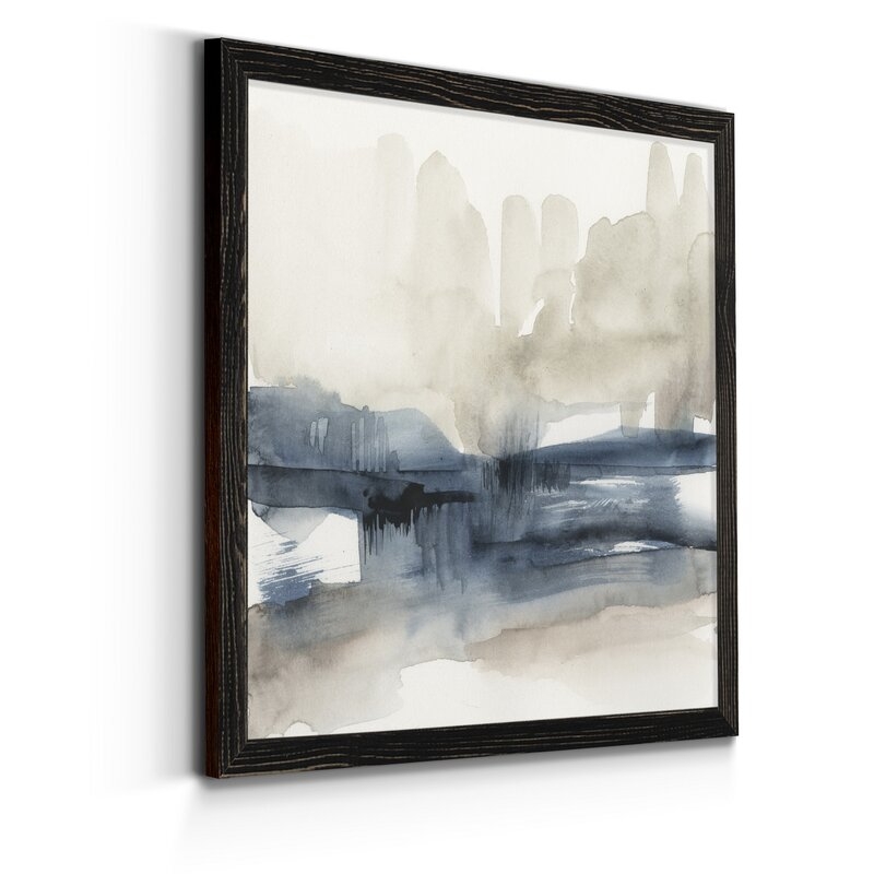 Fog on the Horizon I - Picture Frame Painting Print on Canvas - Image 1