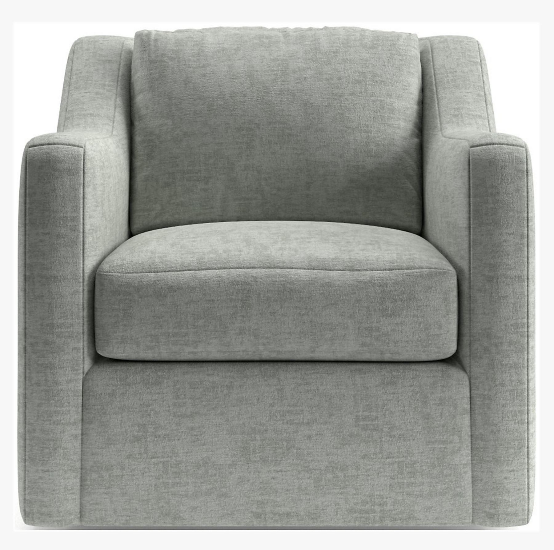 Notch Swivel Chair - Monet Silver - Image 0