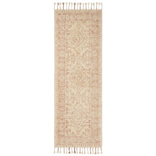 Chancellor Hand-Tufted Wool Ivory Runner Rug - Image 0