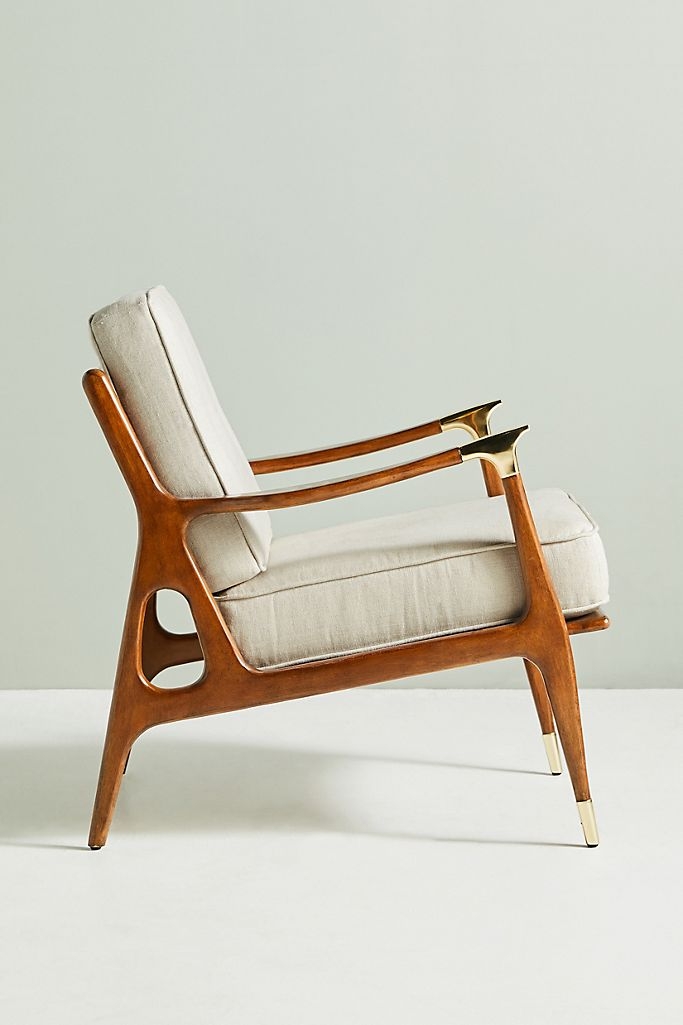 Linen Haverhill Chair - Image 3
