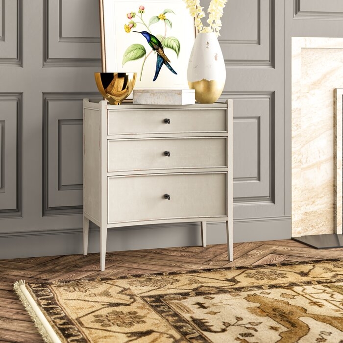 Janice 3 Drawer Accent Chest - Image 1