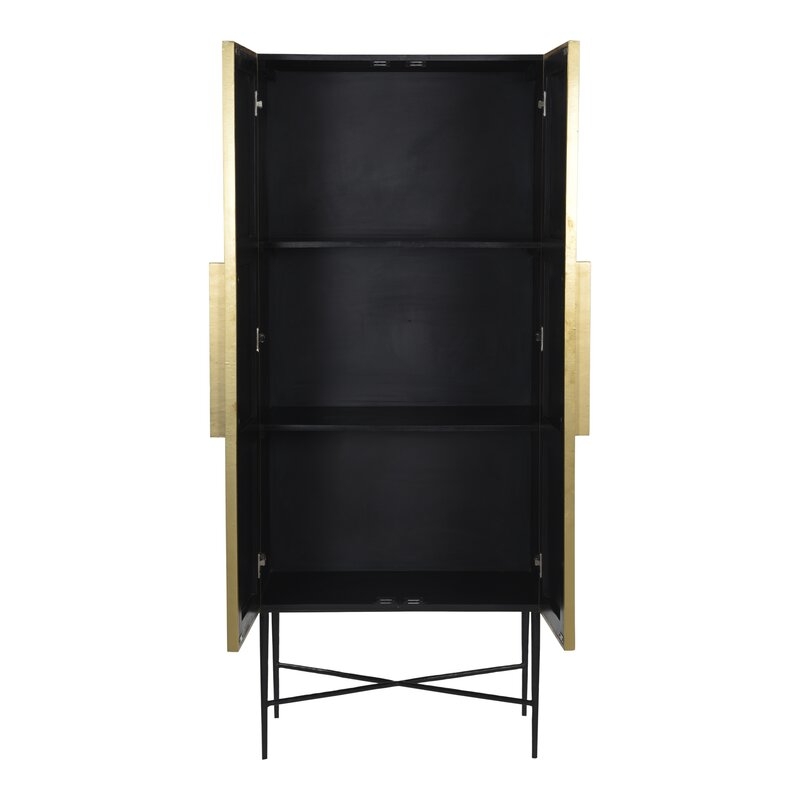 71'' Tall Iron 2 - Door Accent Cabinet - Image 1