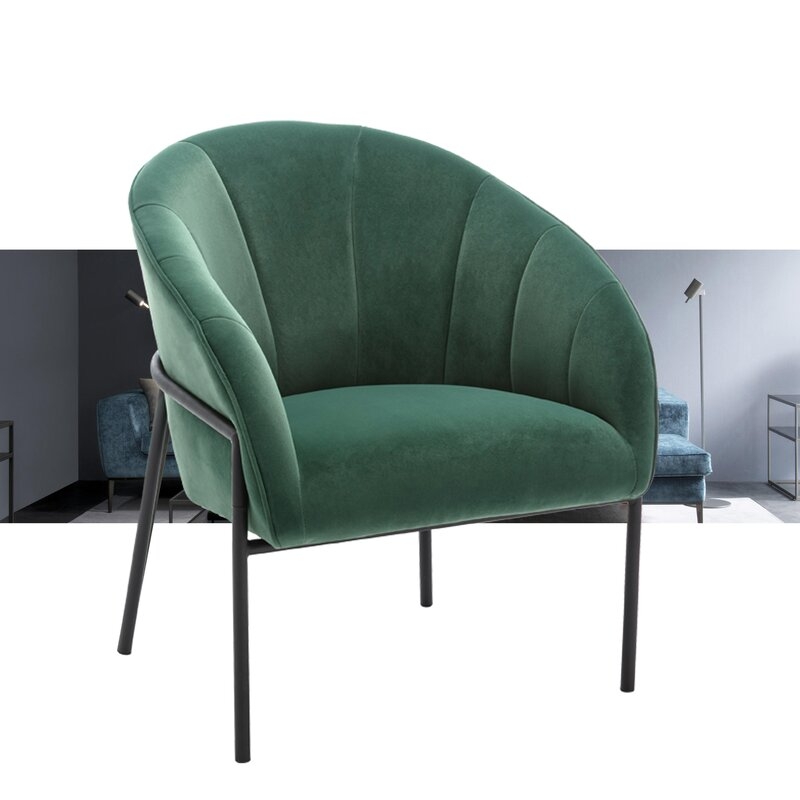 Ehrenfeld Modern Lounge Chair Green - Image 1