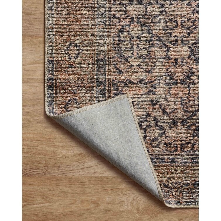 Amber Lewis x Loloi Billie Ink / Salmon Area Rug - Image 2