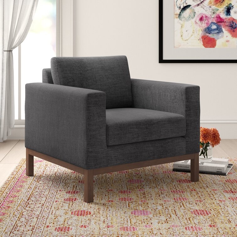 Clayton 36" Wide Polyester Armchair - Image 2