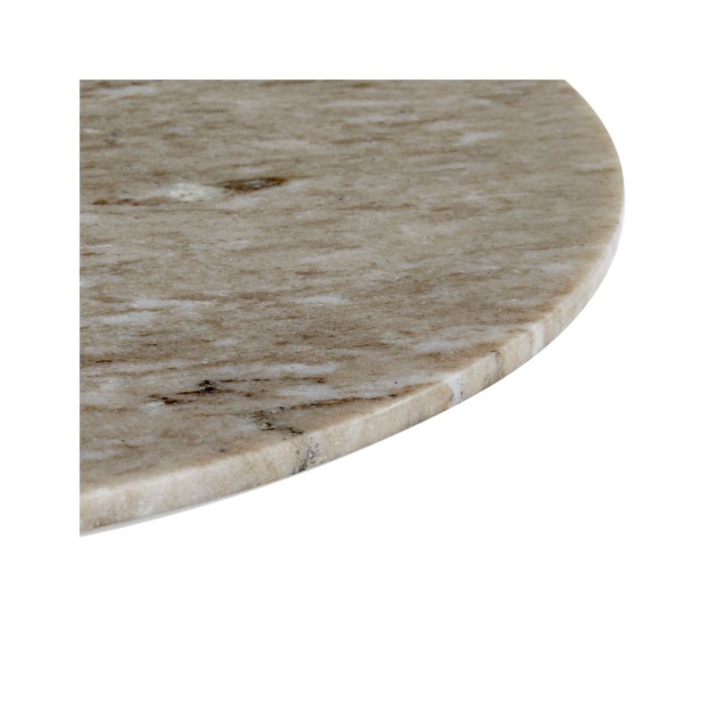 Nero Brown Marble Accent Table - Image 2