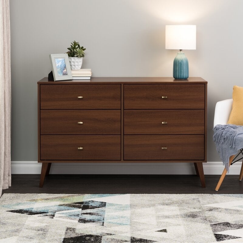 Alyssa 6 Drawer Double Dresser - Image 1