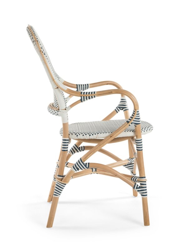 Tawanna Rattan Arm Chair (Set of 2) - Image 3