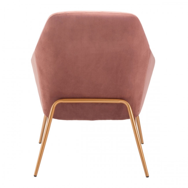 Lillianna Chair, Pink Velvet - Image 2