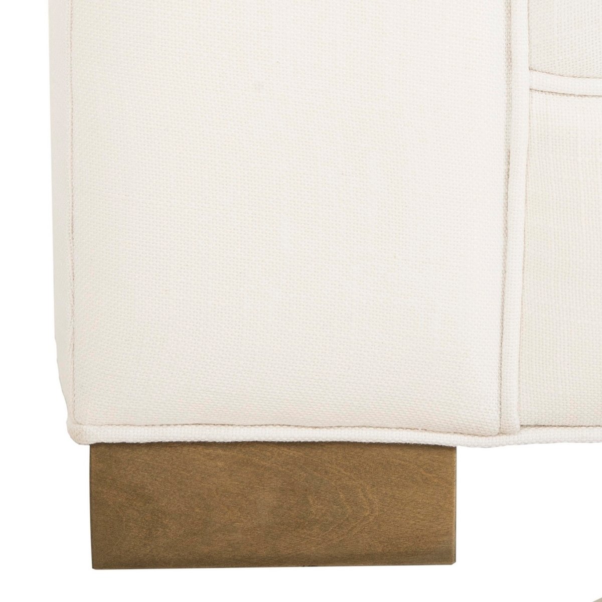 Natadola Linen Blend Sofa, White - Image 10