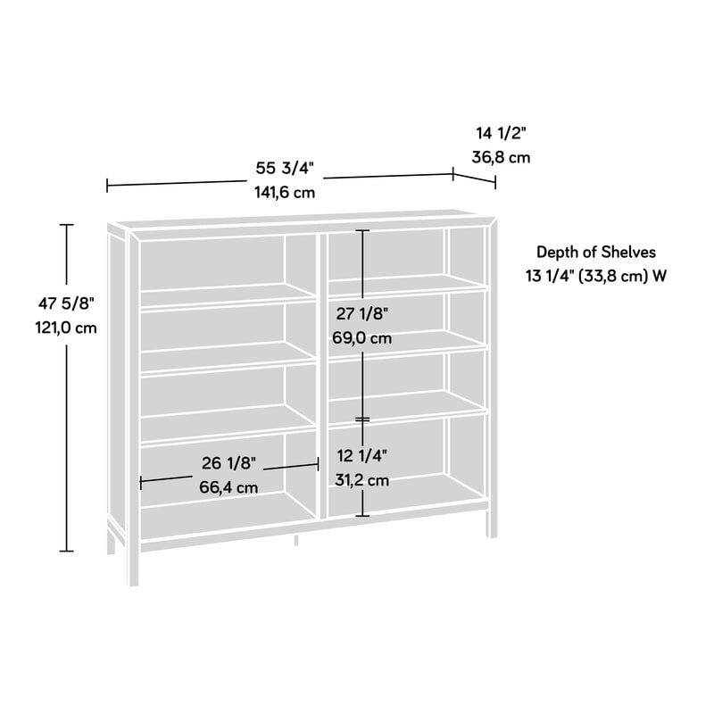Pacific View Horizontal Bookcase - Image 1