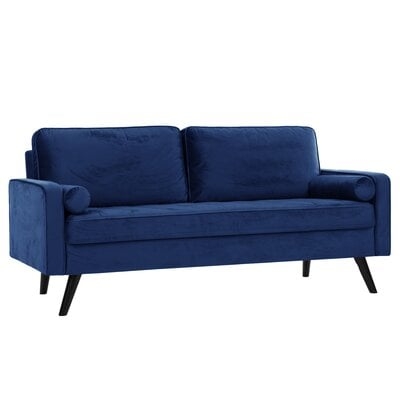Lael Velvet 69.7" Square Arm Sofa - Image 0