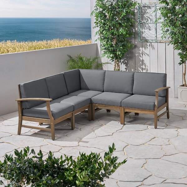 Brickhouse Patio Sectional with Cushions - Image 0