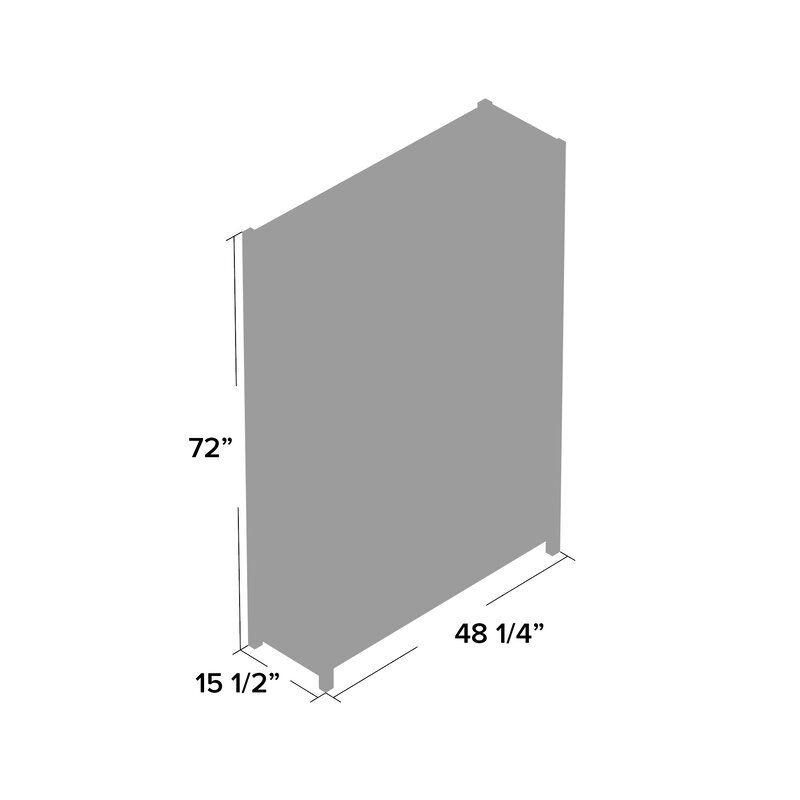 Tiffin 71.969'' H x 48.307'' W Standard Bookcase - Image 4