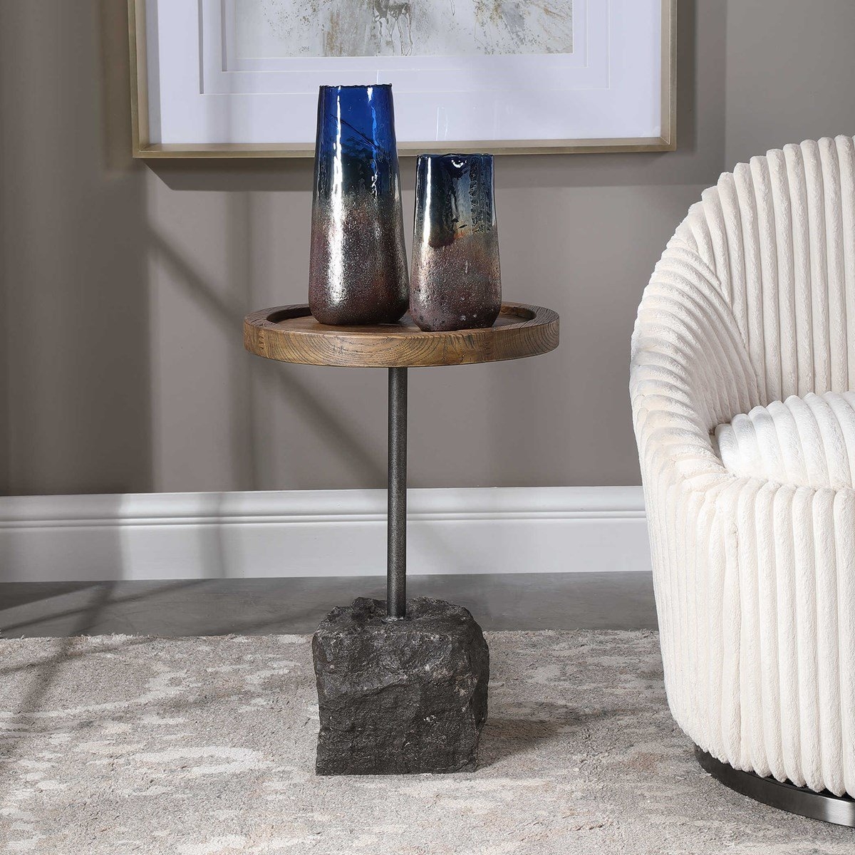 Horton Rustic Accent Table - Image 0