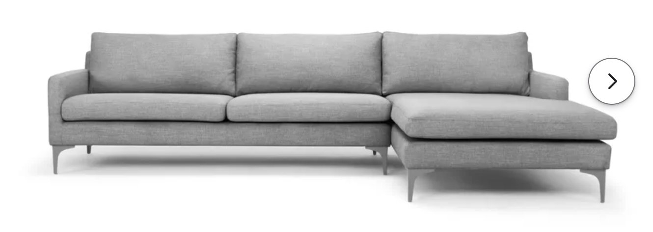 Connor 119" Sectional - Right Hand Facing - Image 0