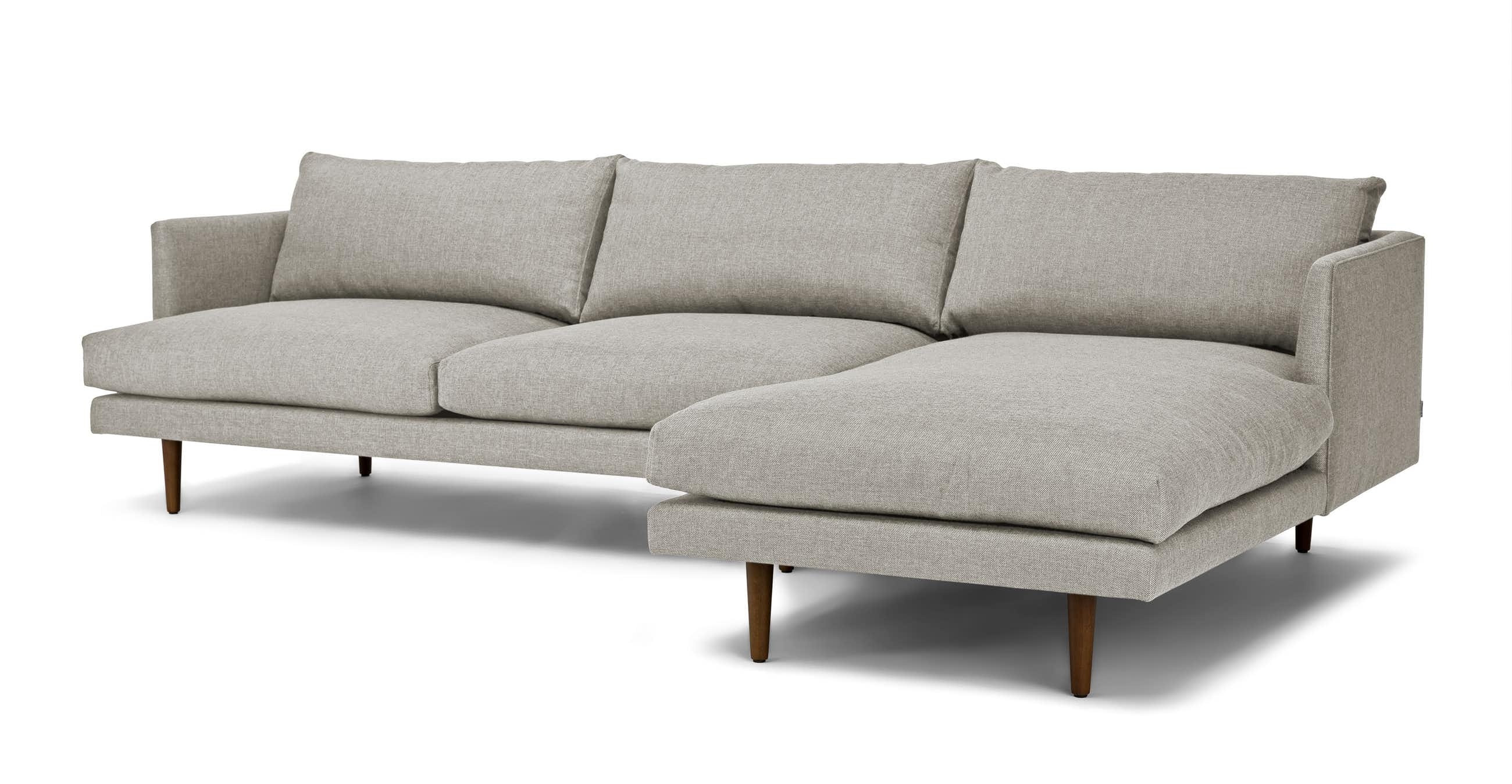 Burrard Seasalt Gray Right Sectional Sofa - Image 2