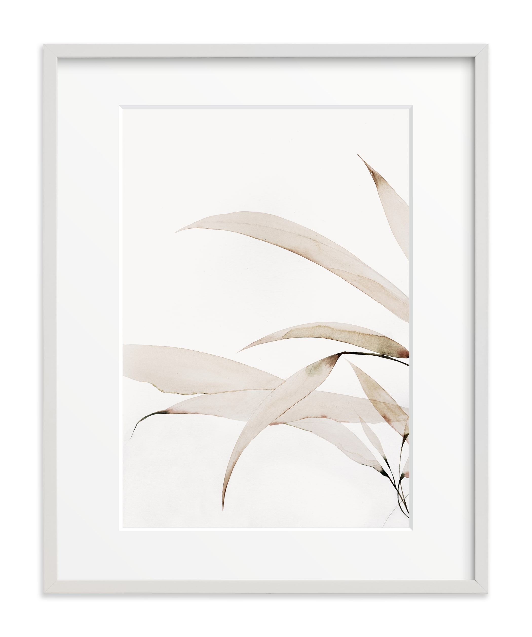 Mogna01 / White Wood Frame / 25.25" X 31.25" - Image 0