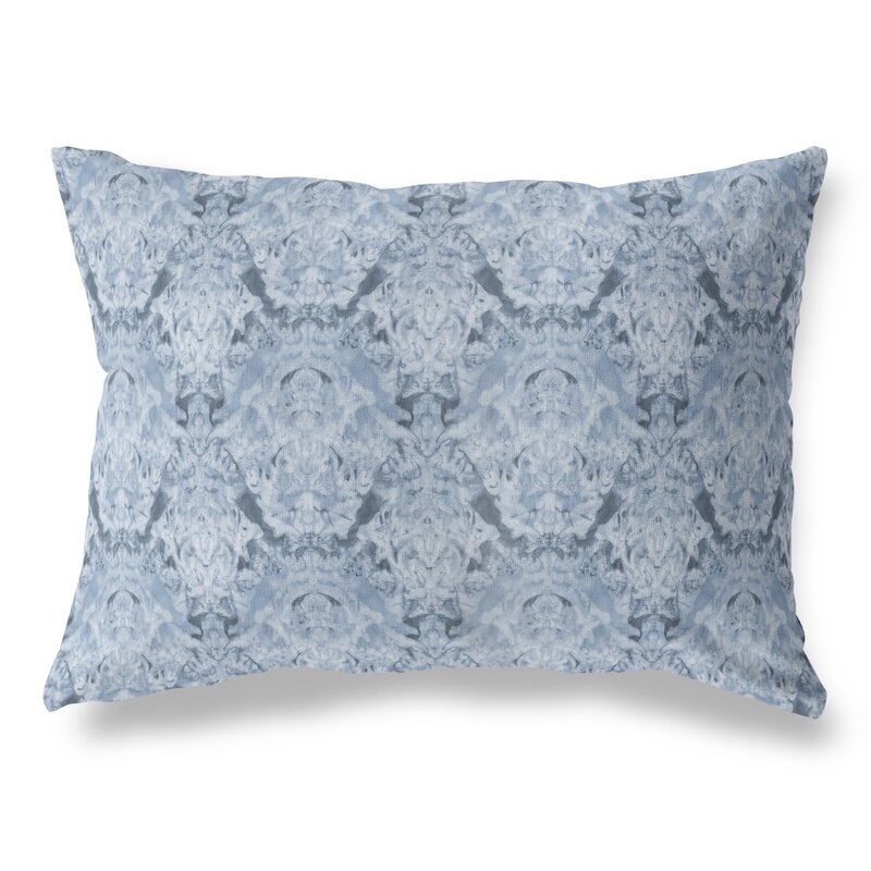Garstang 100% Cotton Damask Lumbar Pillow Indoor - Image 0