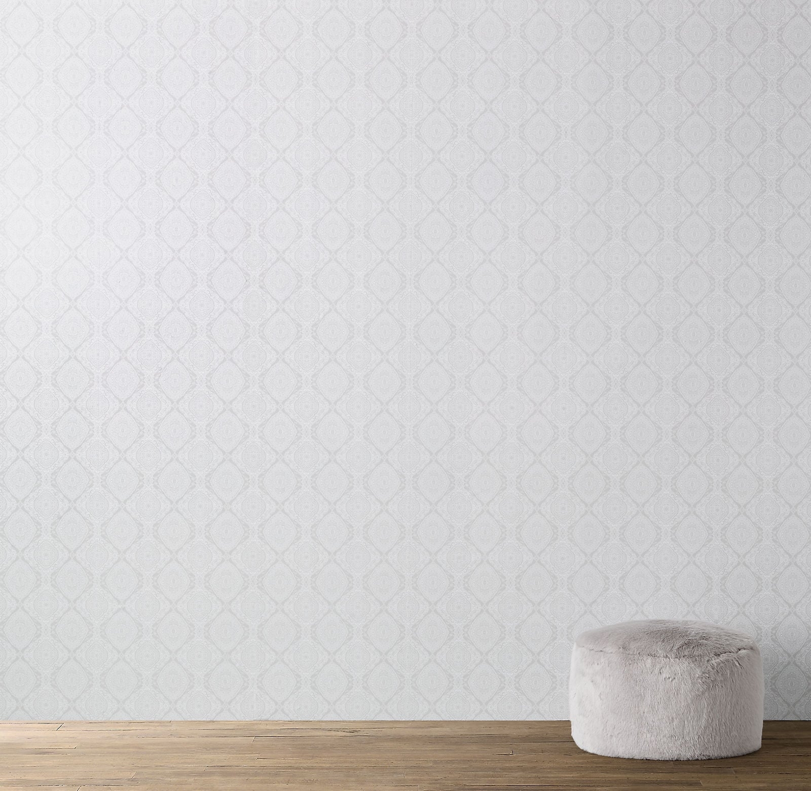 LIA MEDALLION REMOVABLE WALLPAPER - PINK - Image 0