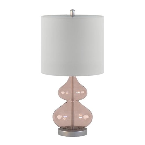 Joss & Main  25.25" Table Lamp-Pink-Set of 2 - Image 0