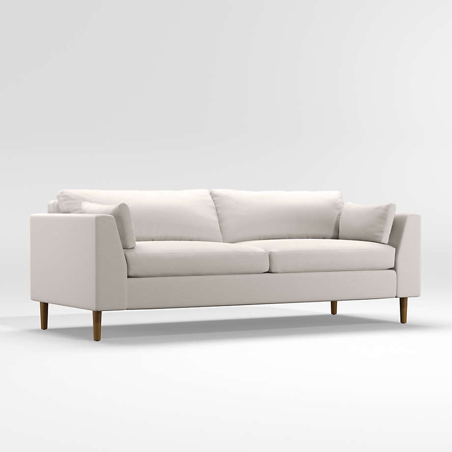 Avondale Wood Leg Sofa - Image 1