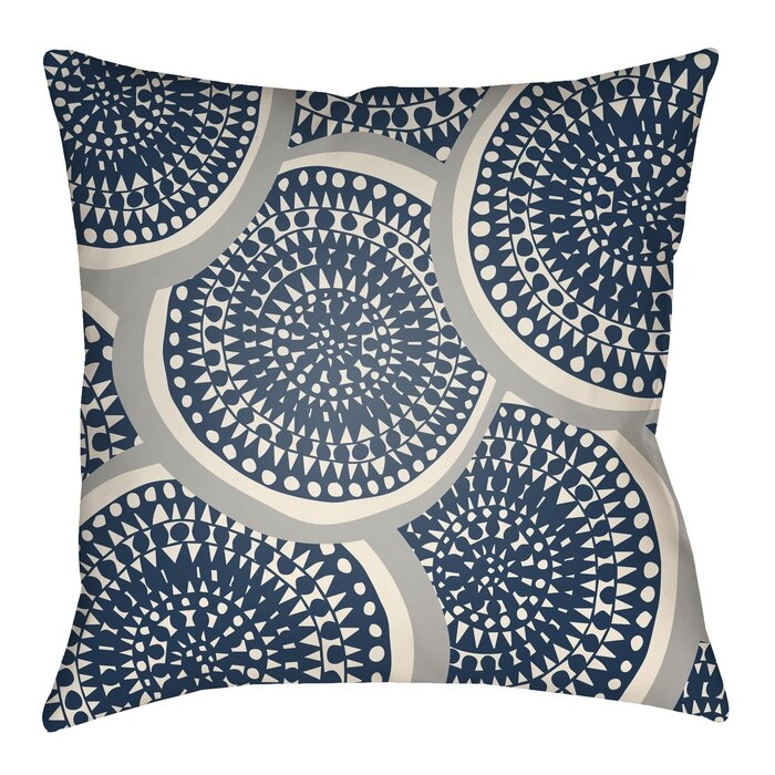 Tommy Indoor / Outdoor Geometric Throw Pillow - Image 0