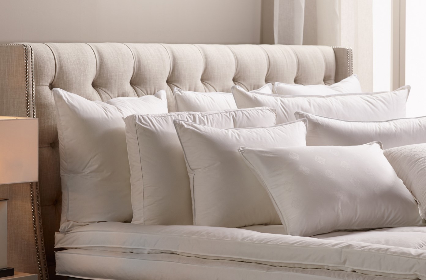Classic Down Alternative Pillow, Standard Size, Soft Firmness - Image 1