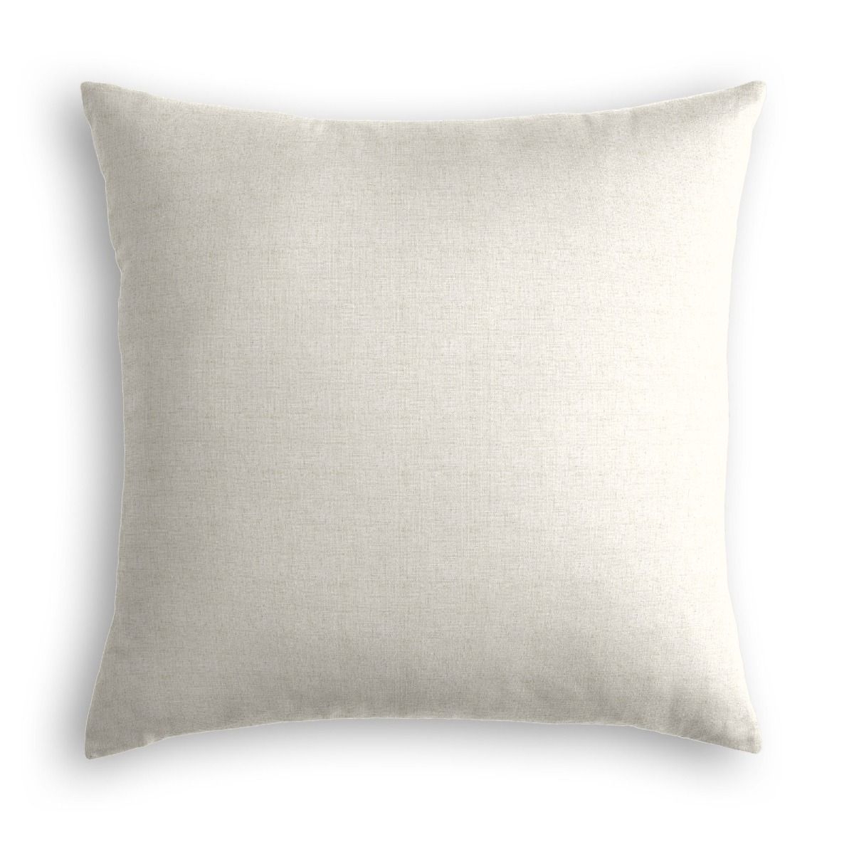 Classic Linen Pillow, Soft Gray, 18" x 18" - Image 0