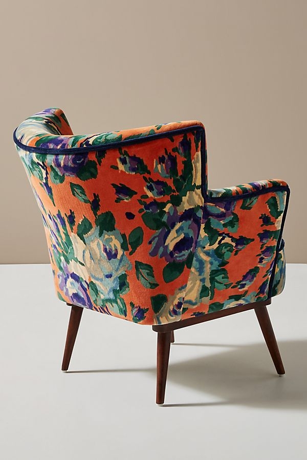 Velvet Tanya Petite Accent Chair - Image 3