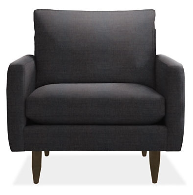 Jasper Custom Chair- Vashon Charcoal - Image 0