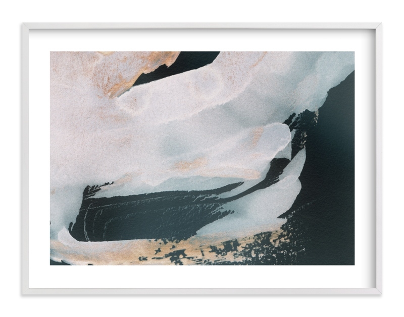 Nonchalant / White Wood Frame / 40" x 30" - Image 0