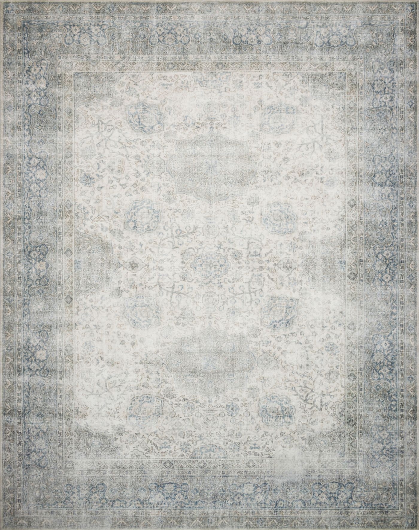 Magnolia Home by Joanna Gaines LUCCA LF-12 MIST / IVORY 10' x 13' - Image 0