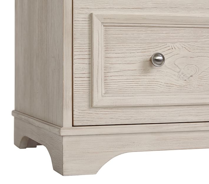 Fillmore Extra-Wide Dresser & Topper Set, Weathered White, In-Home Delivery - Image 4