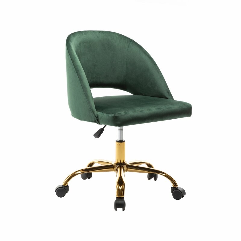 Perales Task Chair, Green - Image 0